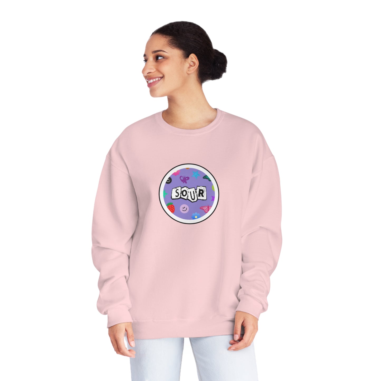 Olivia Rodrigo Sour - NuBlendĀ® Crewneck Sweatshirt