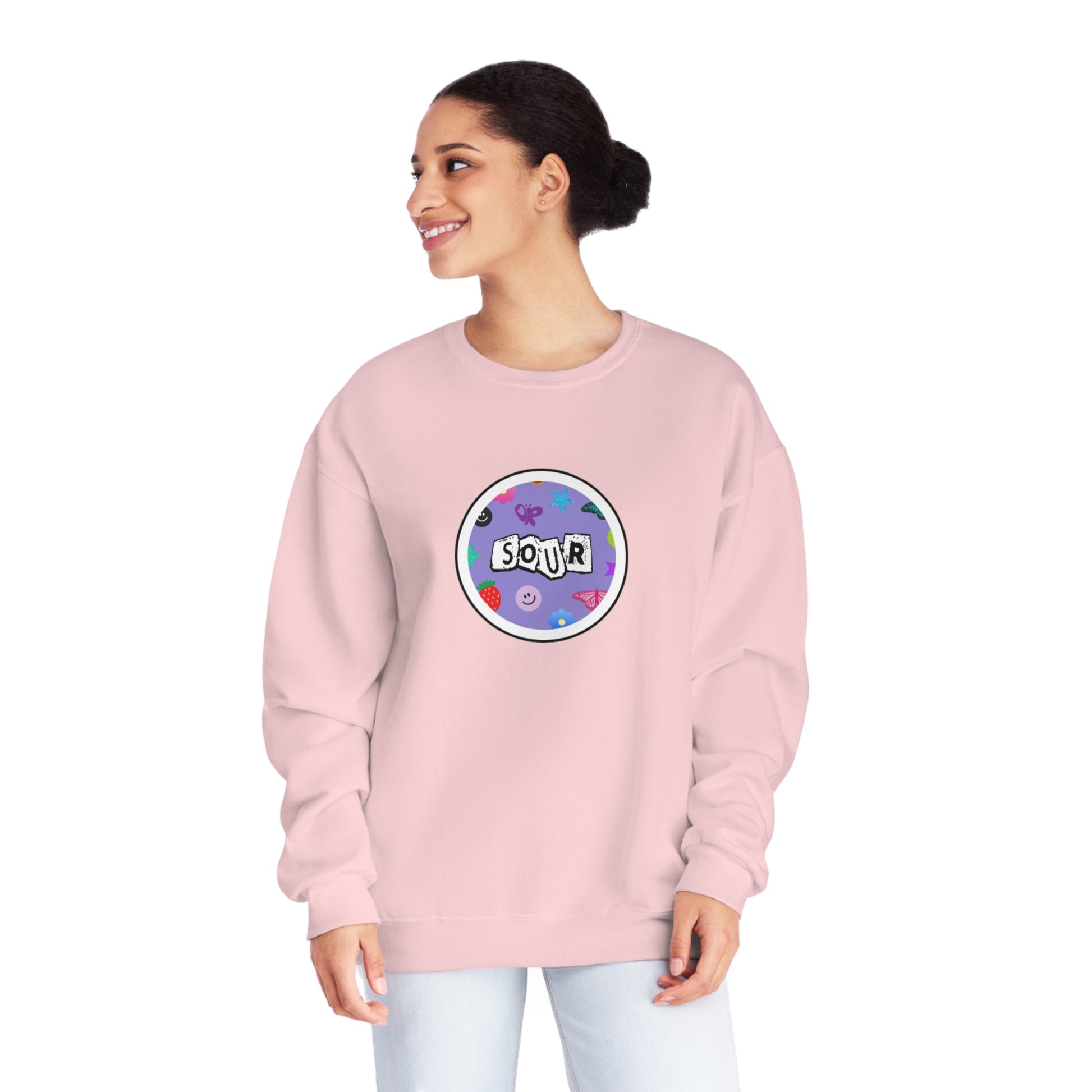 Olivia Rodrigo Sour - NuBlendĀ® Crewneck Sweatshirt