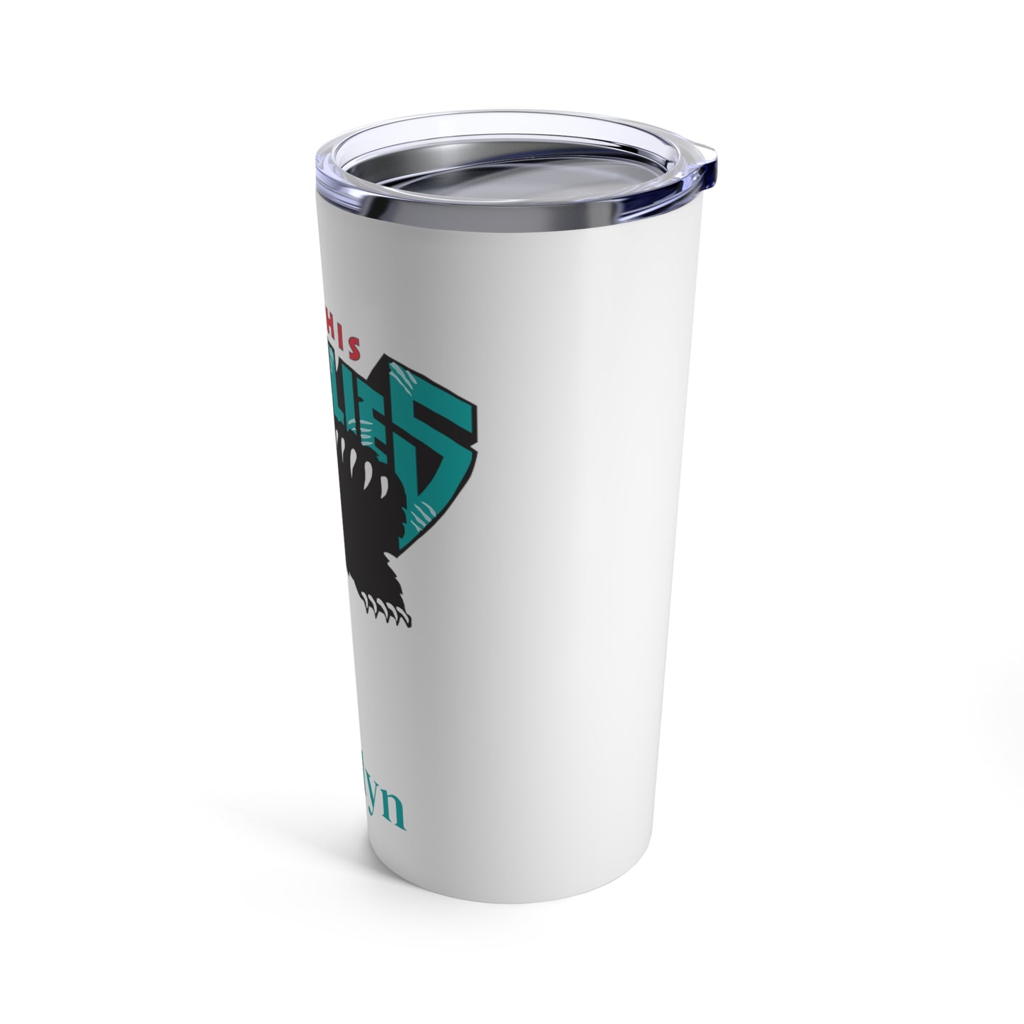 Personalized Memphis Grizzlies 20oz Travel Mug Tumbler