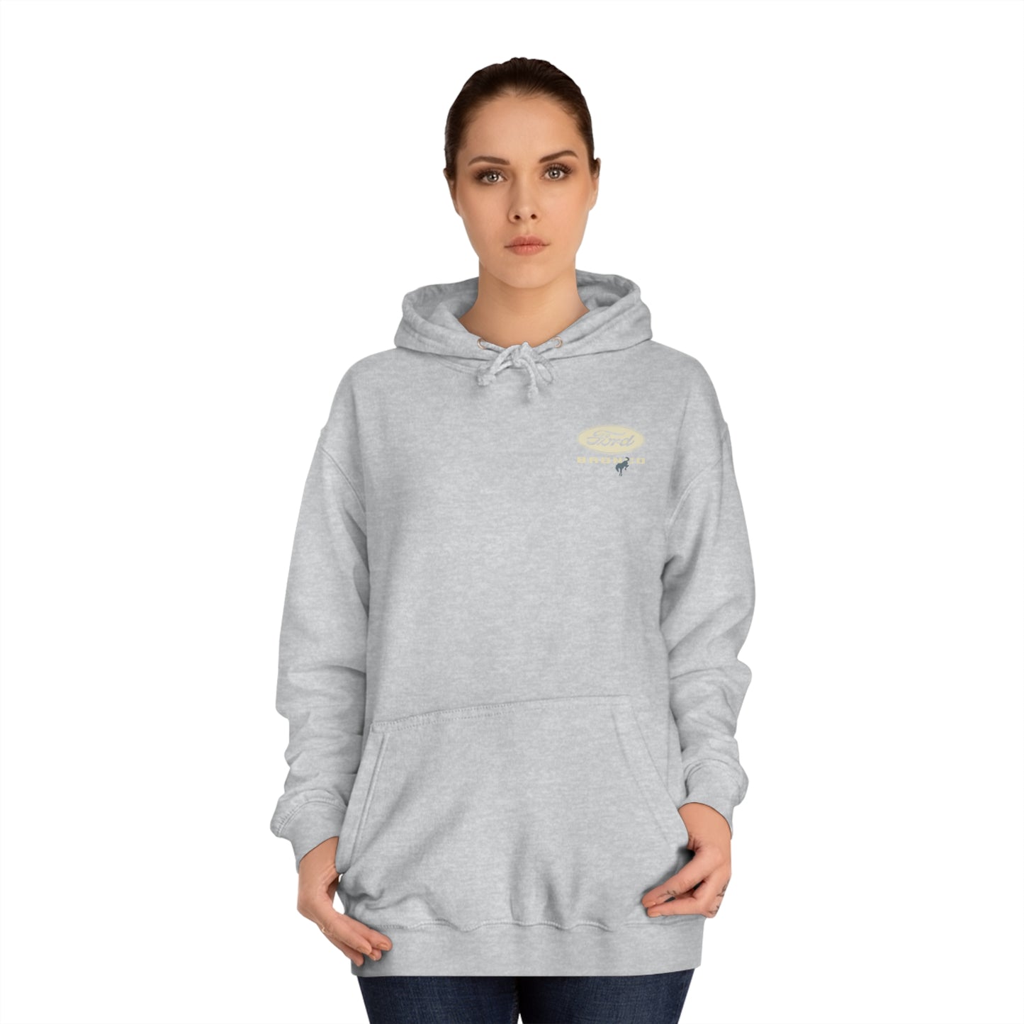 Ford Bronco Unisex College Hoodie - Classic Vintage