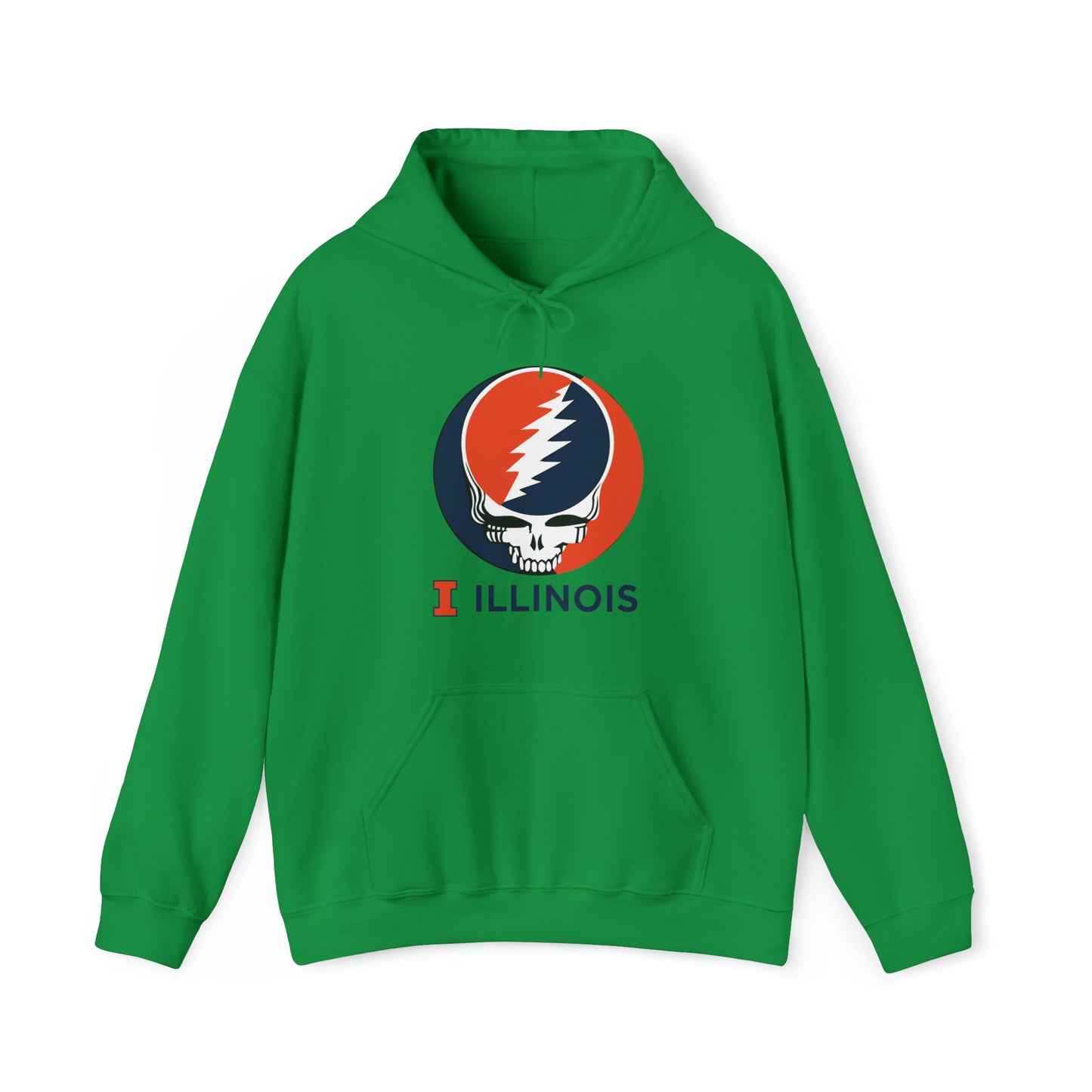 Illinois Grateful Dead Unisex Heavy Blend Hoodie