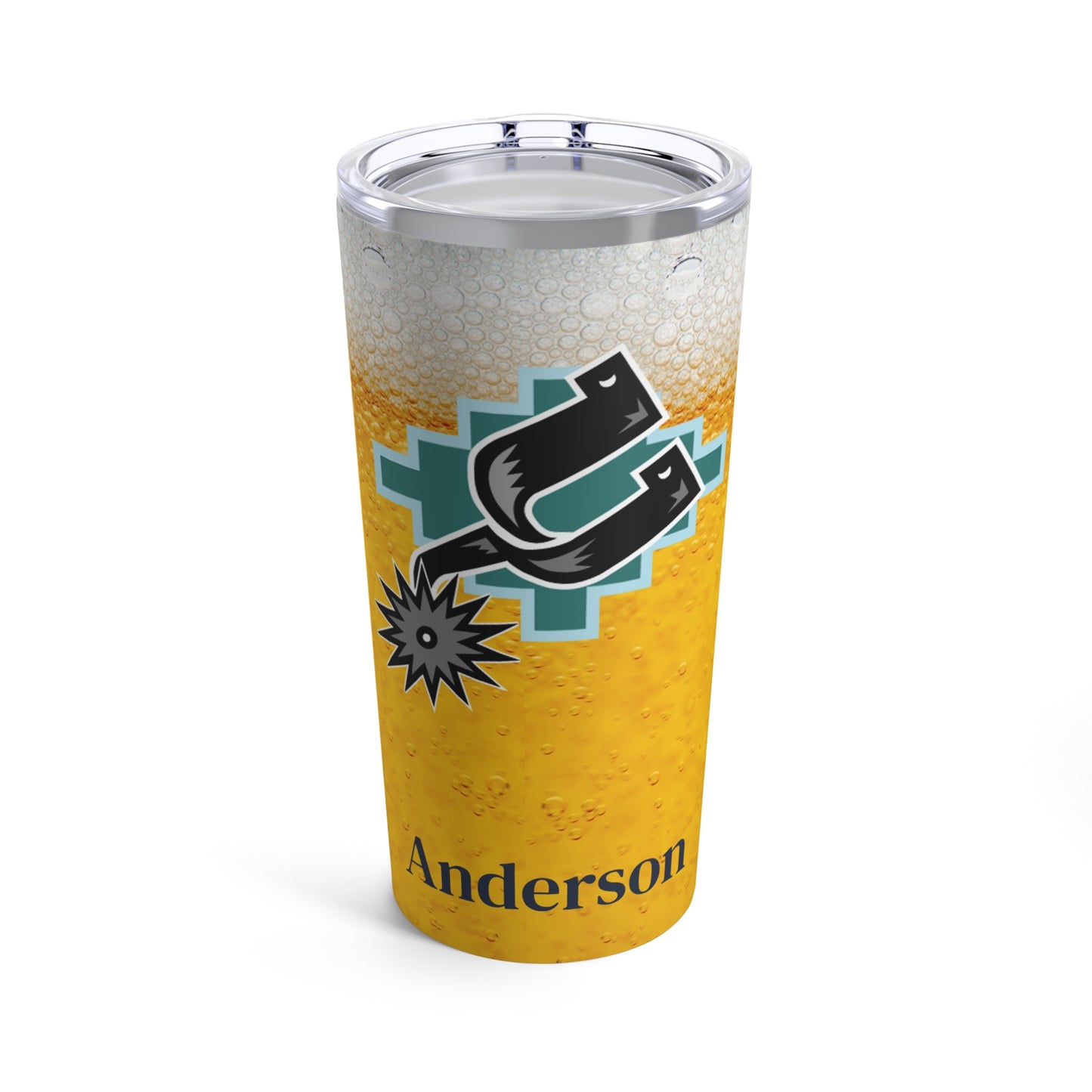 Personalized San Antonio Spurs 20oz Travel Mug Tumbler