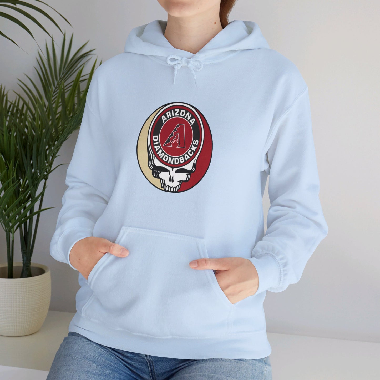Arizona Diamondbacks Grateful Dead Unisex Heavy Blend Hoodie - Hooded Sweatshirt