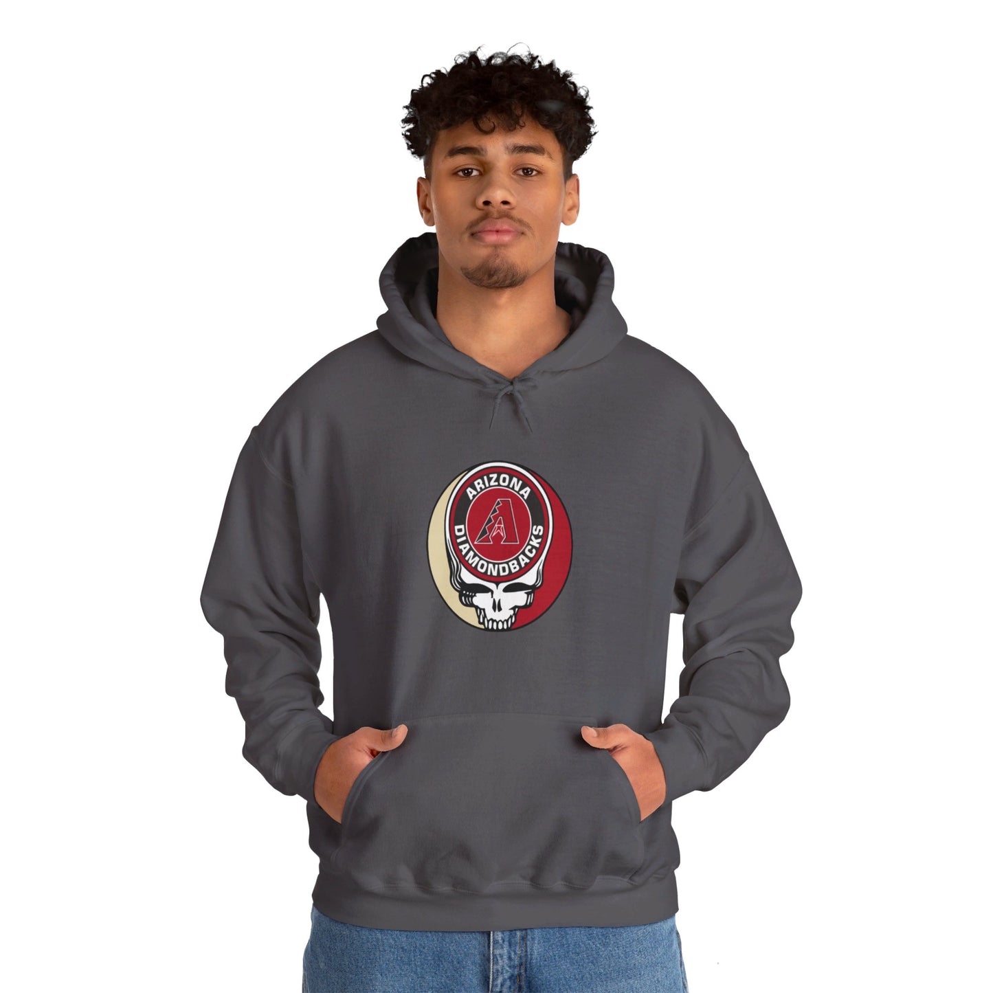 Arizona Diamondbacks Grateful Dead Unisex Heavy Blend Hoodie - Hooded Sweatshirt