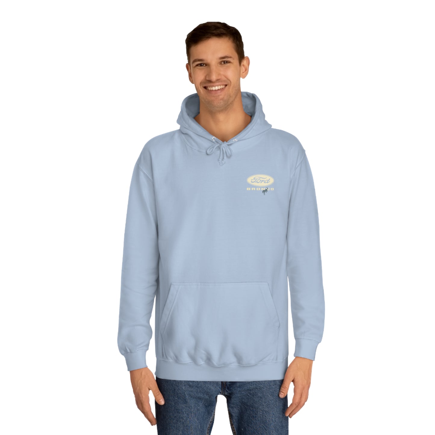 Ford Bronco Unisex College Hoodie - Classic Vintage