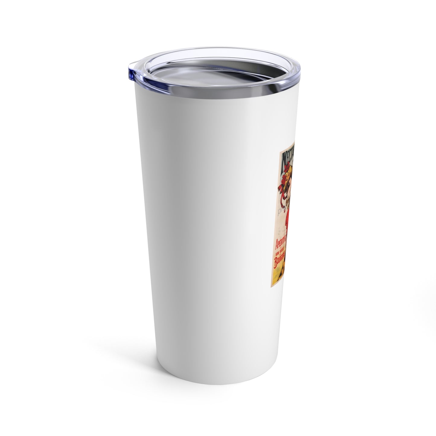 Nectar Bourguignon Vintage Wine Art 20oz Wine Tumbler