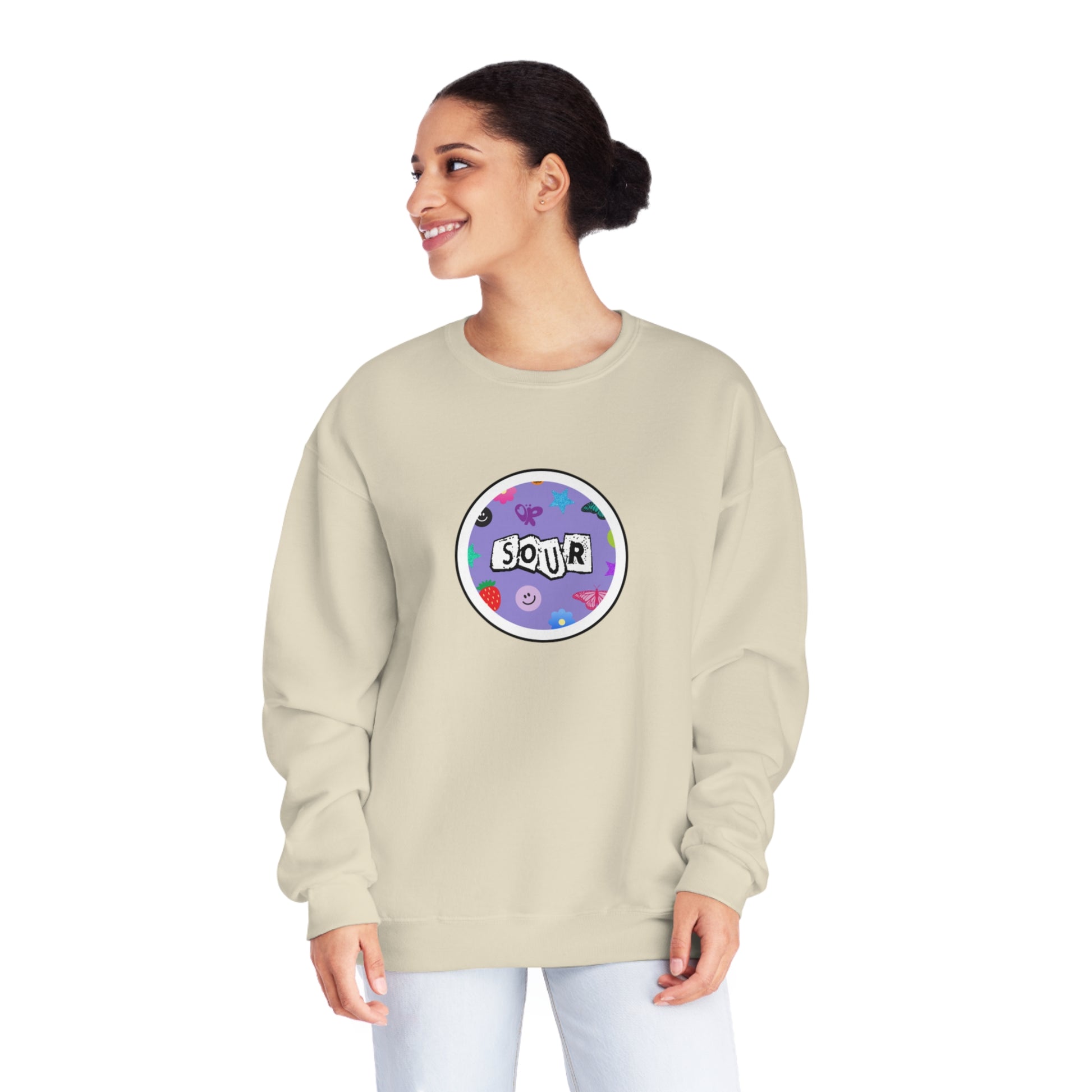 Olivia Rodrigo Sour - NuBlendĀ® Crewneck Sweatshirt