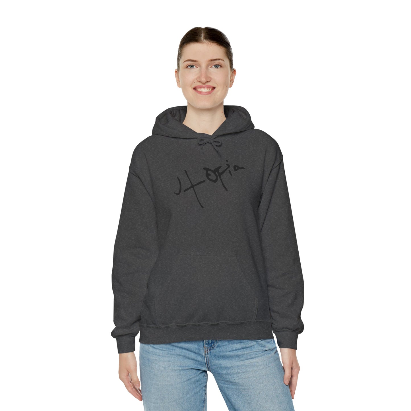 Personalized Travis Scott Utopia Unisex Heavy Blend Hoodie - Hooded Sweatshirt - Add A Name On The Back For Free!