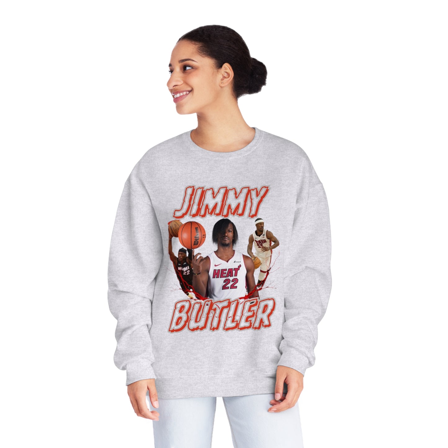 Jimmy Butler / Miami Heat NuBlendĀ® Crewneck Sweatshirt