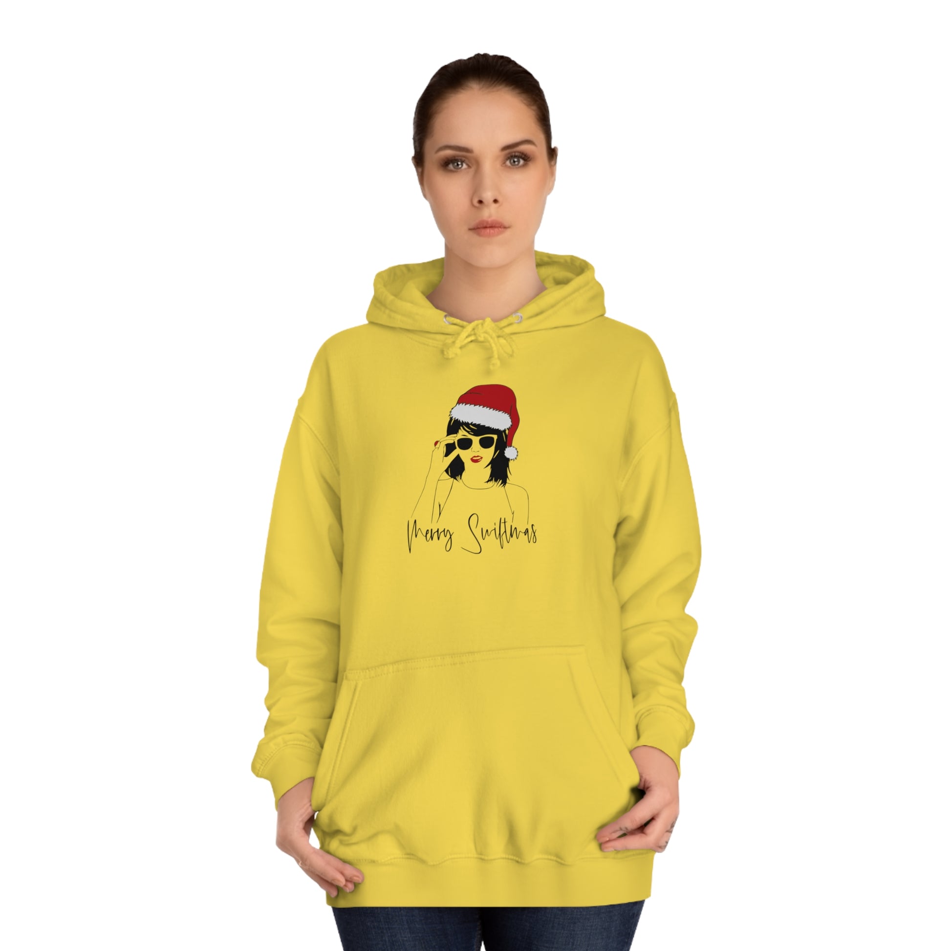 Taylor Swift Santa Merry Christmas Hoodie -