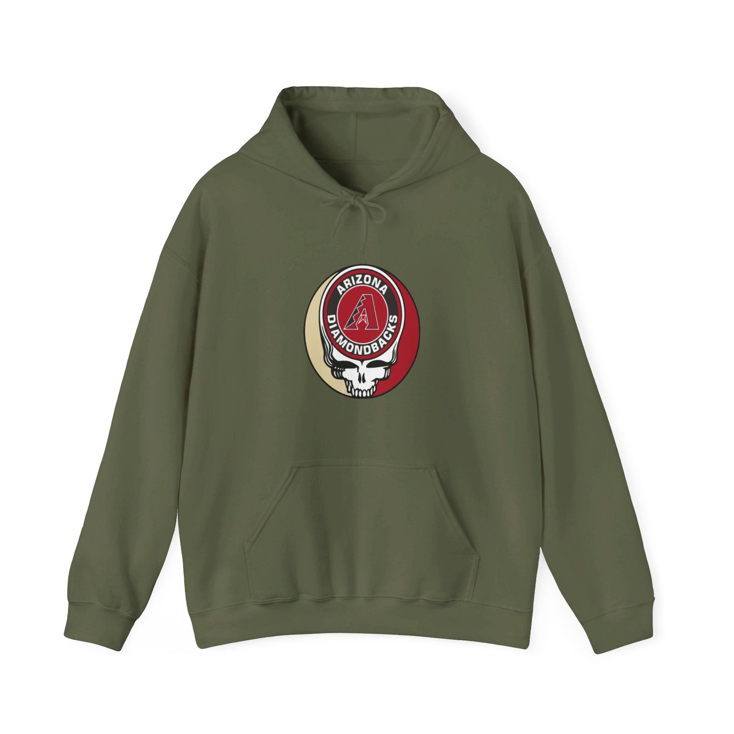 Arizona Diamondbacks Grateful Dead Unisex Heavy Blend Hoodie - Hooded Sweatshirt