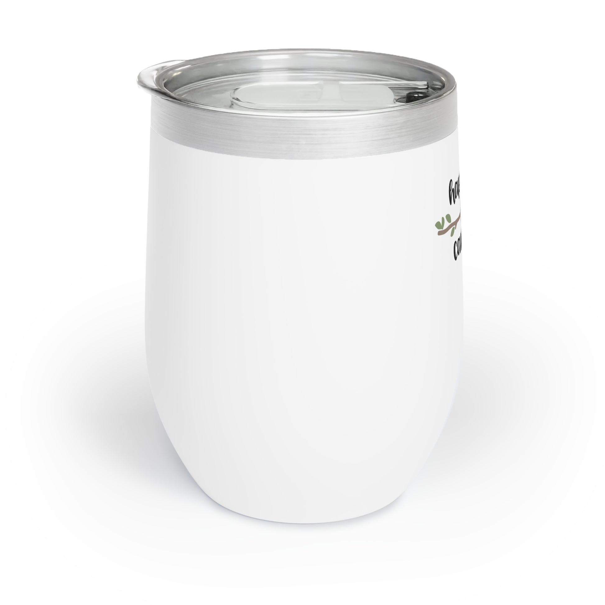 12oz Wine Tumbler - Happiness