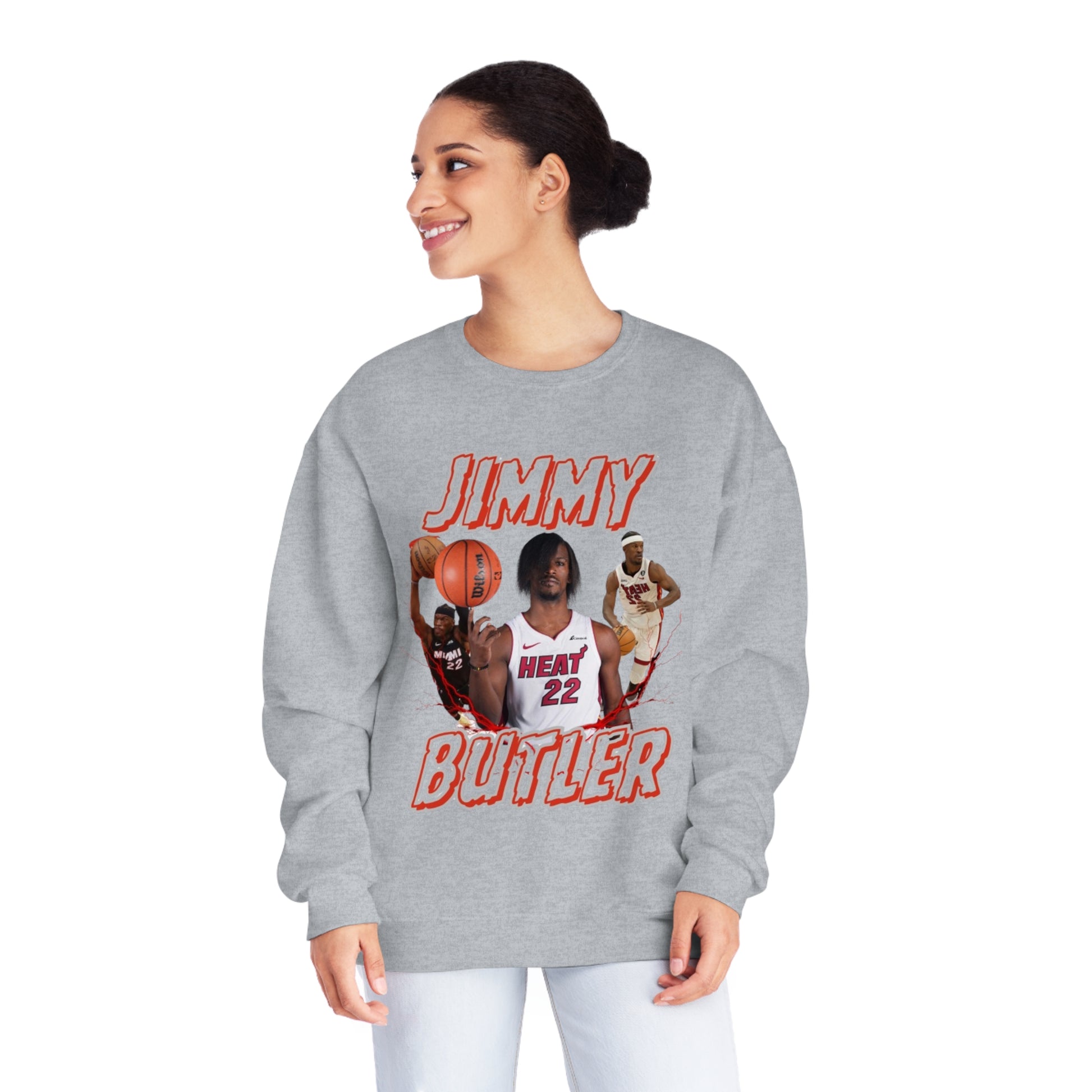 Jimmy Butler / Miami Heat NuBlendĀ® Crewneck Sweatshirt
