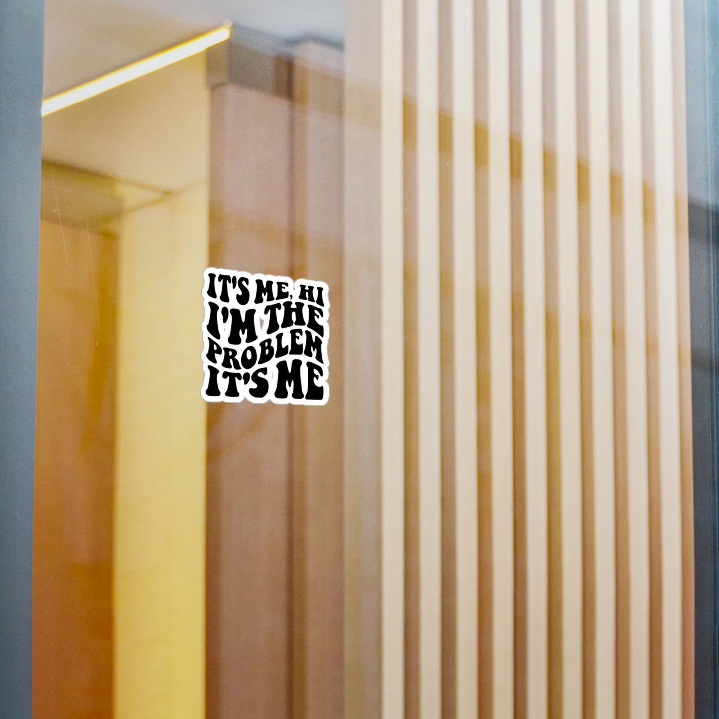 Problem" Vinyl Sticker