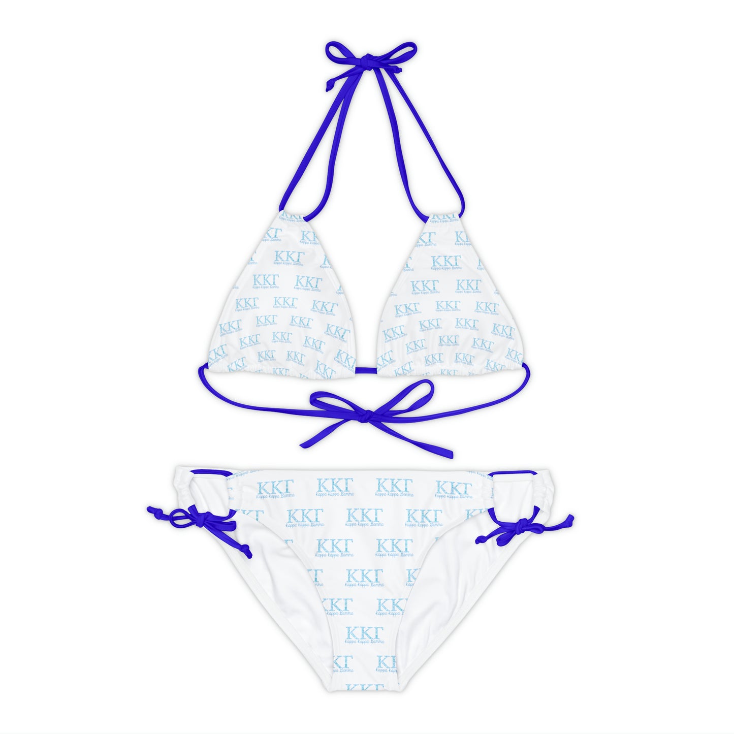 Kappa Kappa Gamma Sorority Strappy Bikini Set - Beach, Pool, Summer