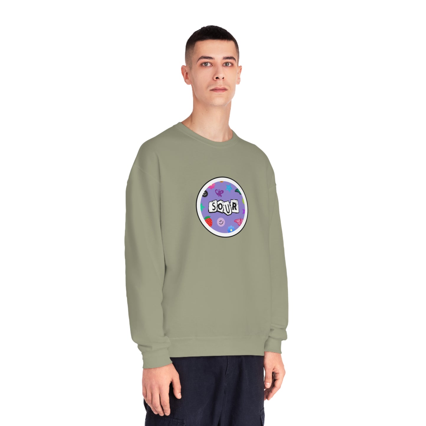 Olivia Rodrigo Sour - NuBlendĀ® Crewneck Sweatshirt