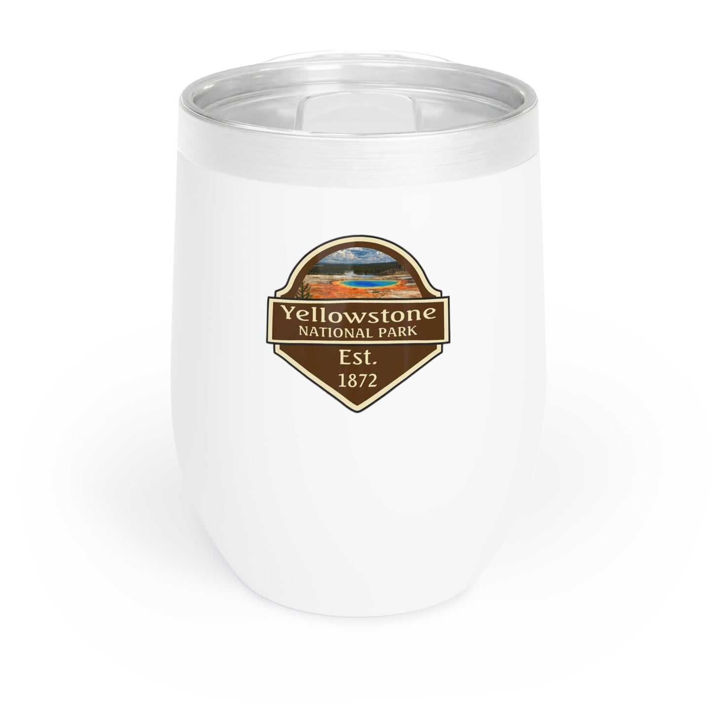 12oz Wine Tumbler - Yellowstone National Park