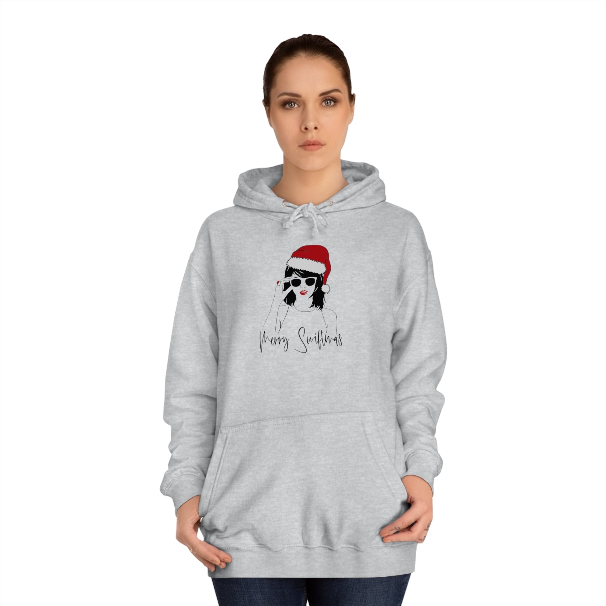 Taylor Swift Santa Merry Christmas Hoodie -