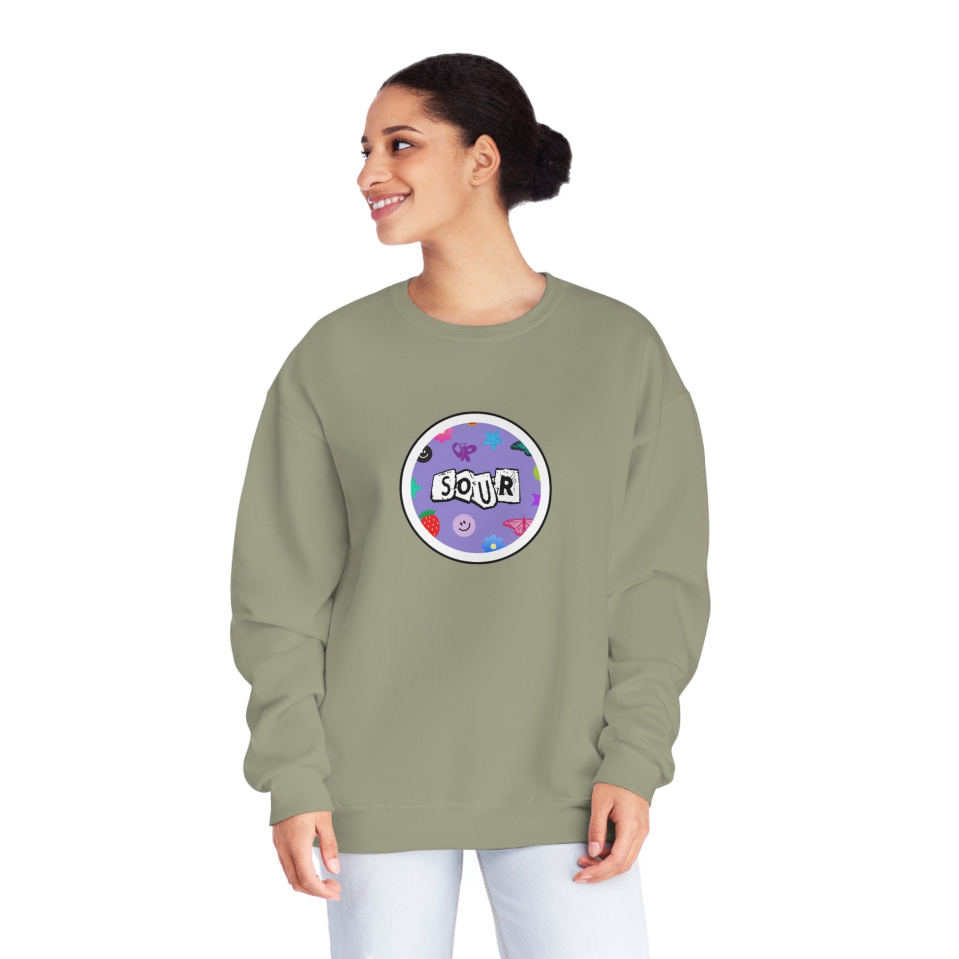 Olivia Rodrigo Sour - NuBlendĀ® Crewneck Sweatshirt