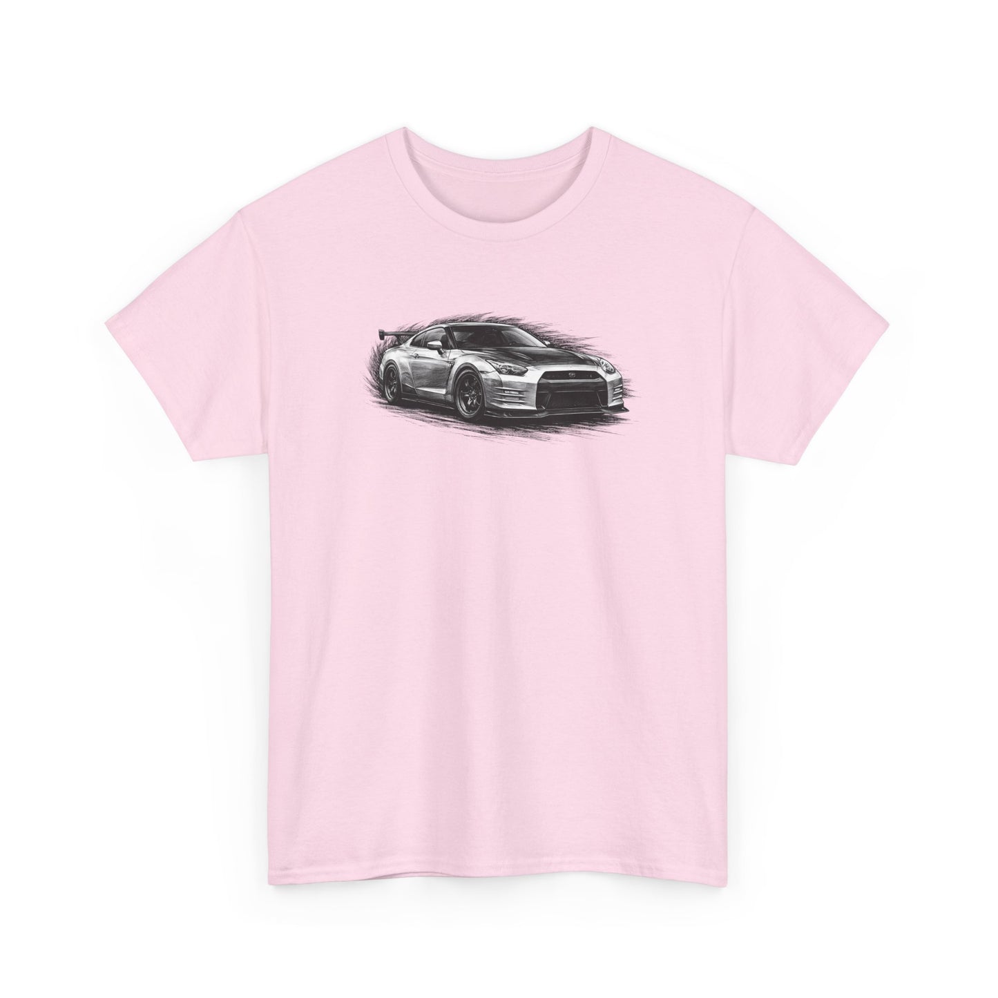 Nissan GT-R Pencil Sketch Unisex Cotton Tee