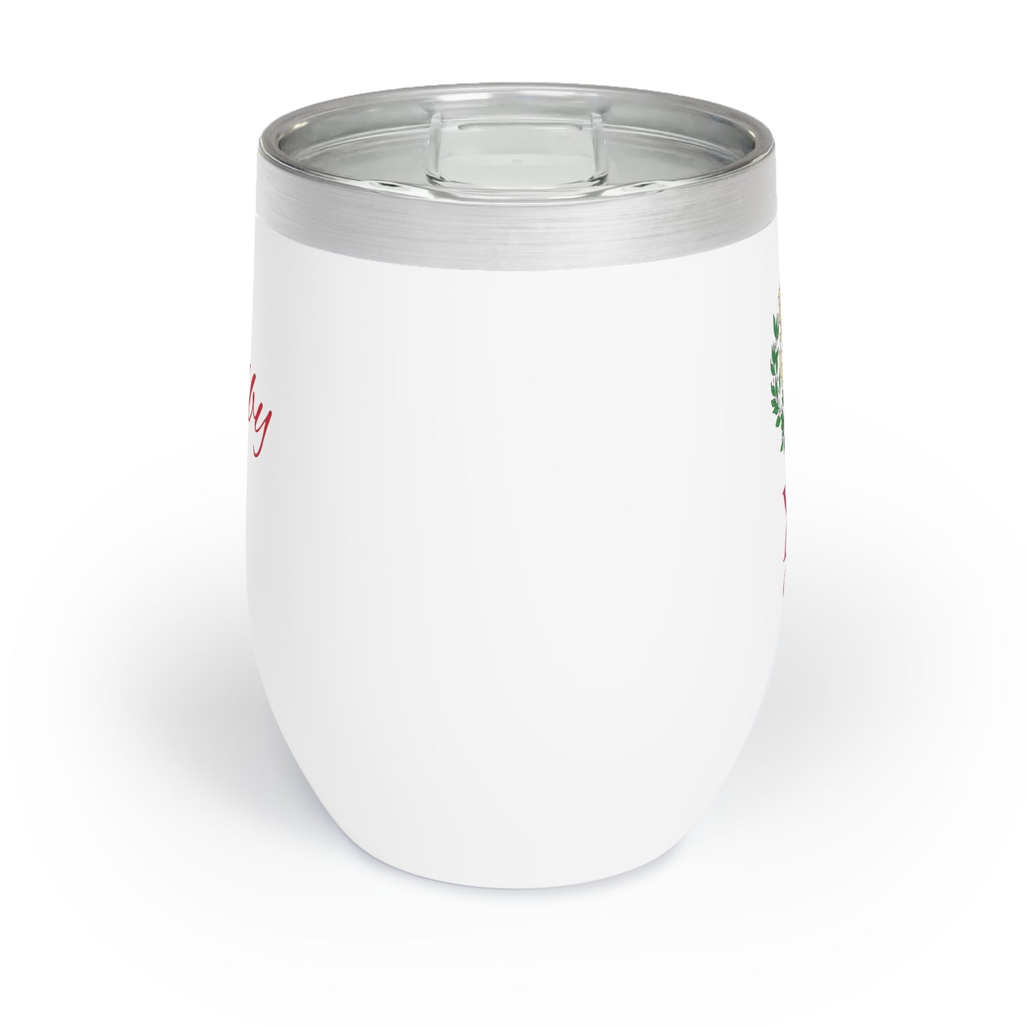 Personalized Chi Omega Sorority Wine Tumbler - 12oz Vacuum Insulated