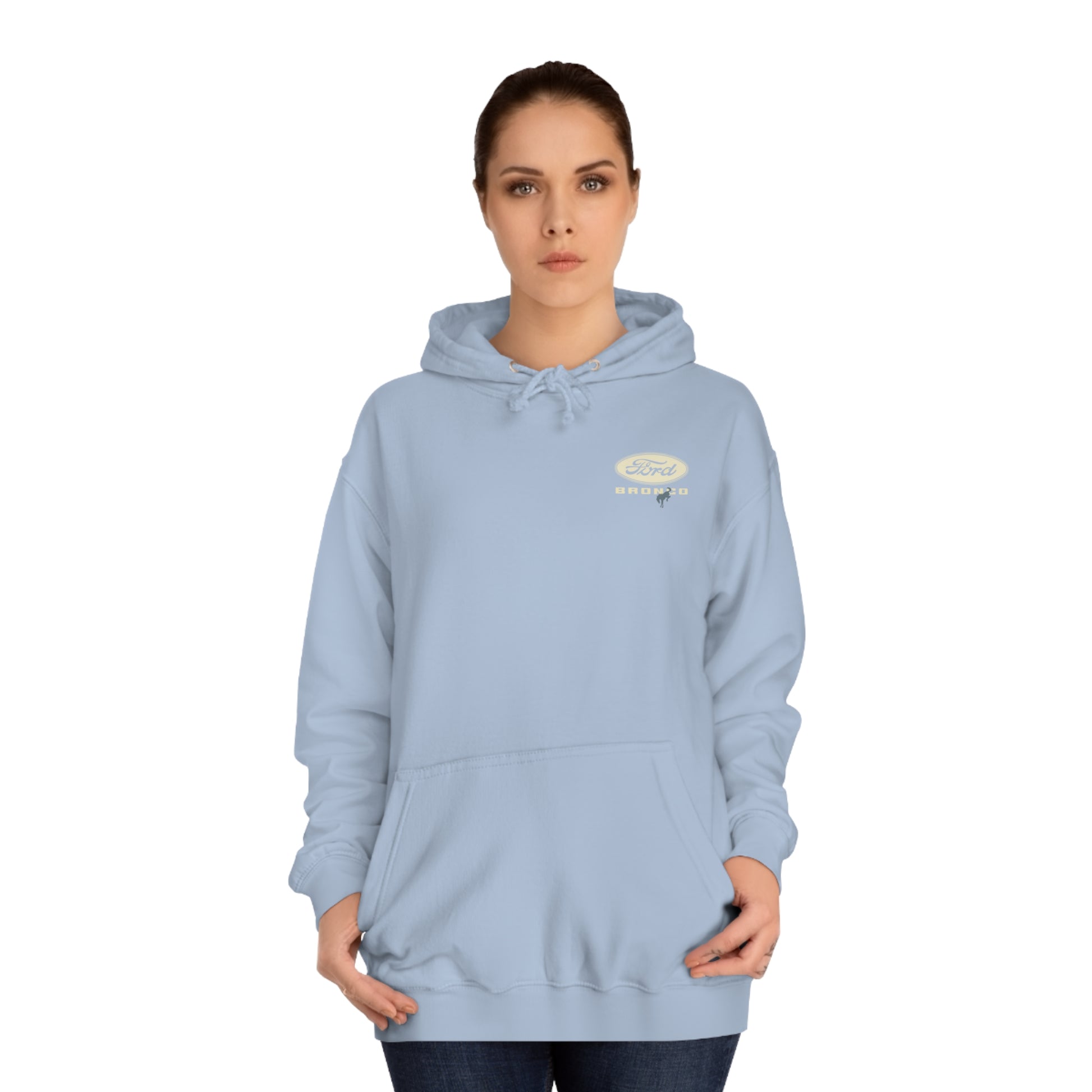 Ford Bronco Unisex College Hoodie - Classic Vintage