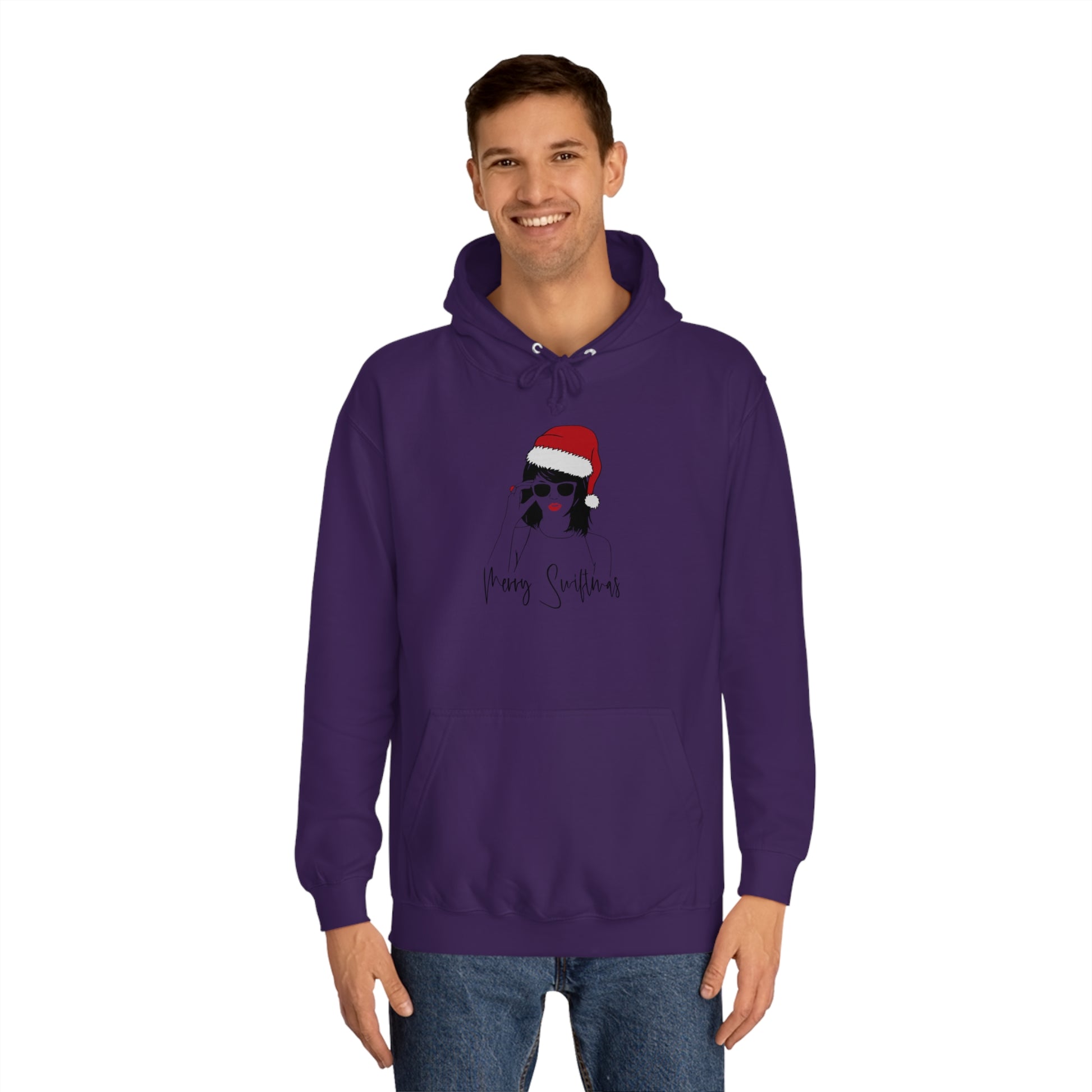 Taylor Swift Santa Merry Christmas Hoodie -
