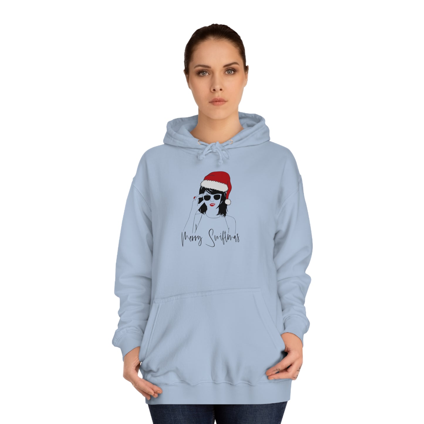 Taylor Swift Santa Merry Christmas Hoodie -
