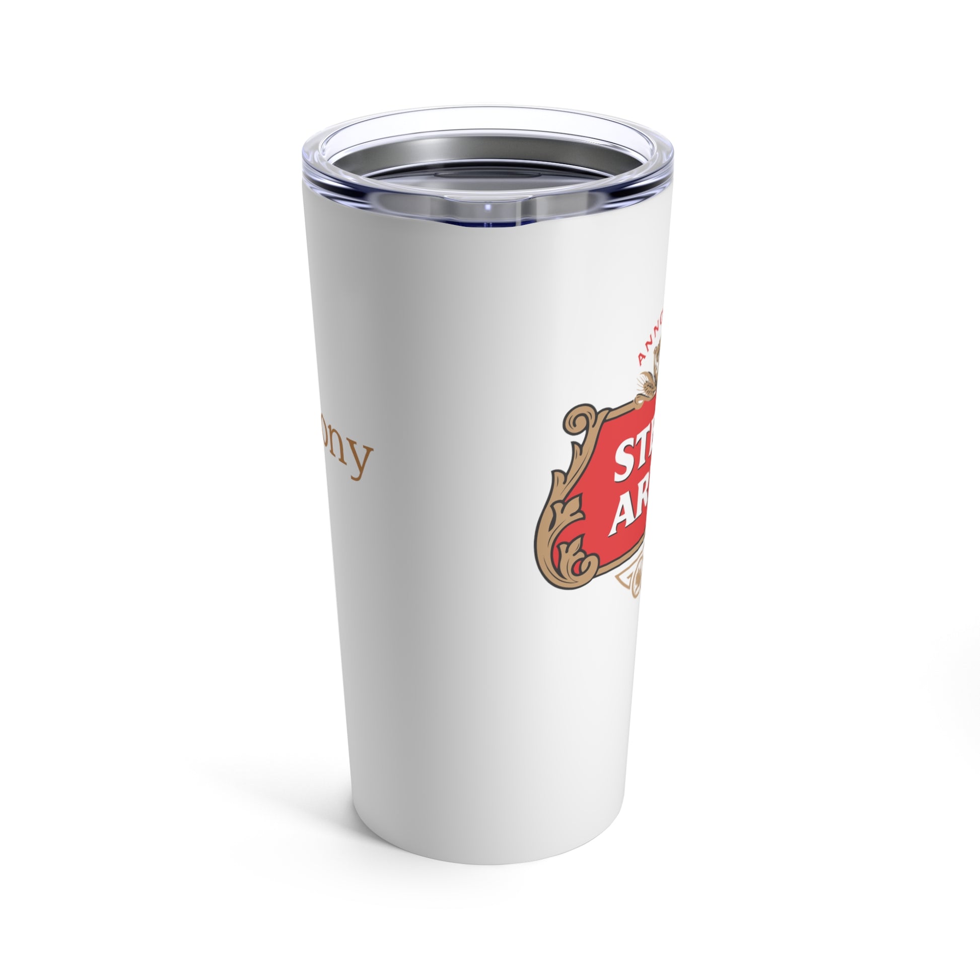 Personalized Stella Artois 20oz Travel Mug Tumbler
