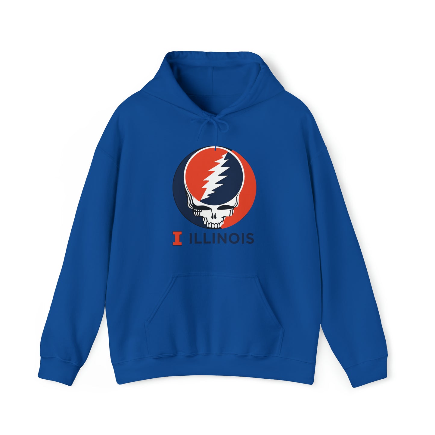 Illinois Grateful Dead Unisex Heavy Blend Hoodie