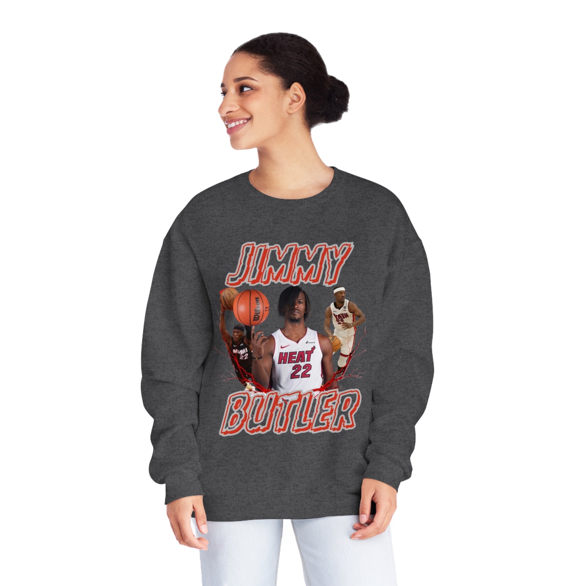 Jimmy Butler / Miami Heat NuBlendĀ® Crewneck Sweatshirt