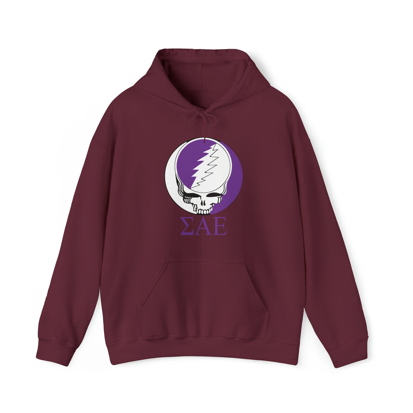 Personalized Sigma Alpha Epsilon Grateful Dead Unisex Heavy Blend Hoodie
