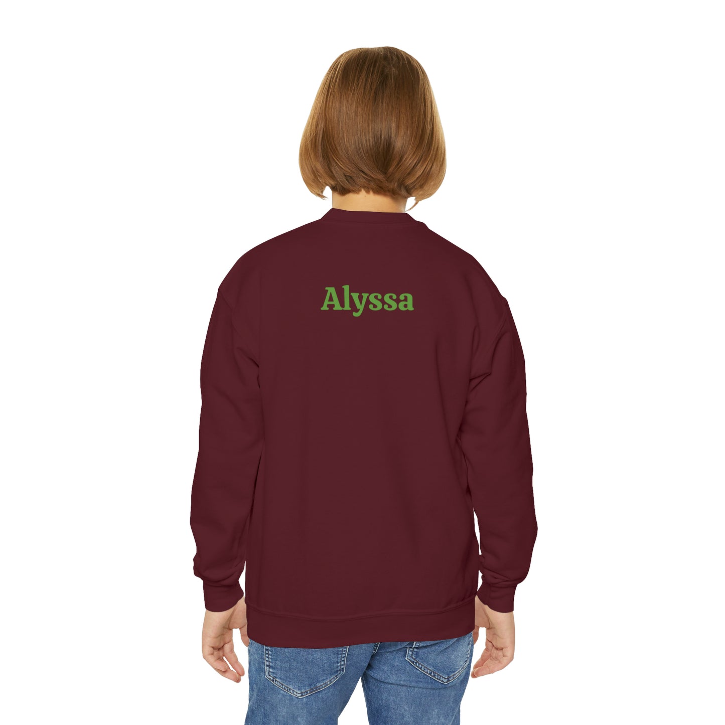 Personalized Pickles Youth Crewneck Sweatshirt - Trending