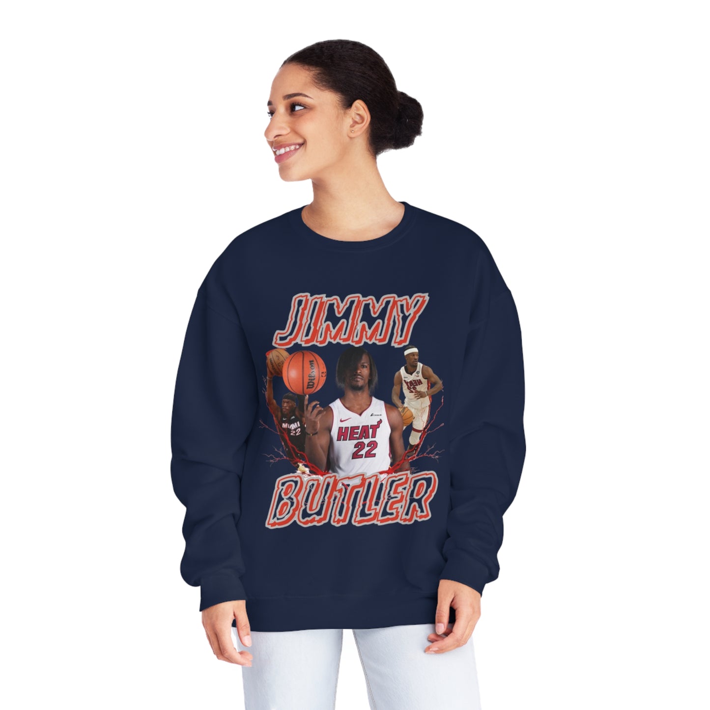Jimmy Butler / Miami Heat NuBlendĀ® Crewneck Sweatshirt