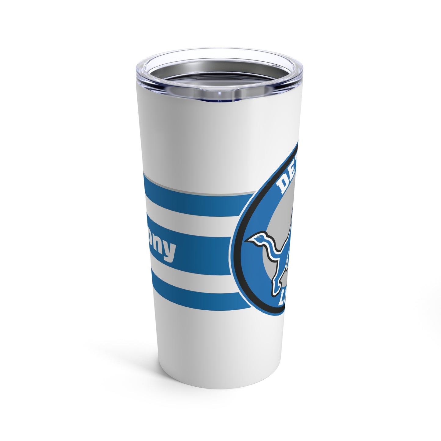 Personalized Detroit Lions 20oz Travel Mug Tumbler
