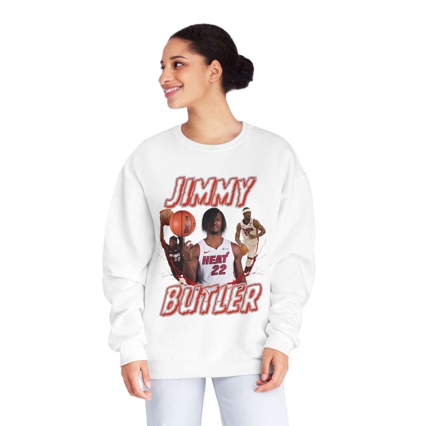 Jimmy Butler / Miami Heat NuBlendĀ® Crewneck Sweatshirt