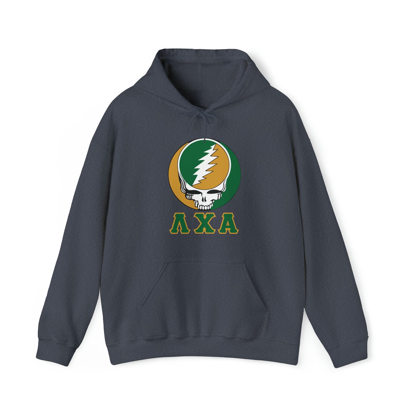 Lambda Chi Alpha Grateful Dead Unisex Heavy Blend Hoodie - Hooded Sweatshirt