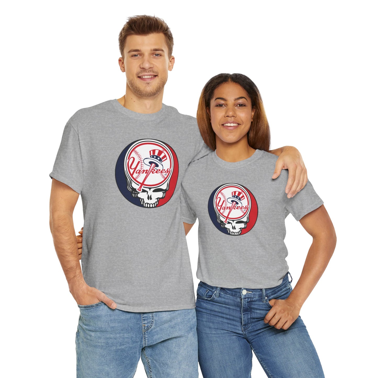 New York Yankees Grateful Dead Steal Your Face T-Shirt - MLB