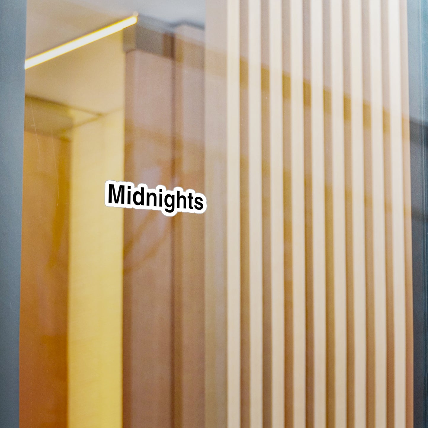 Taylor Swift Midnights Vinyl Sticker