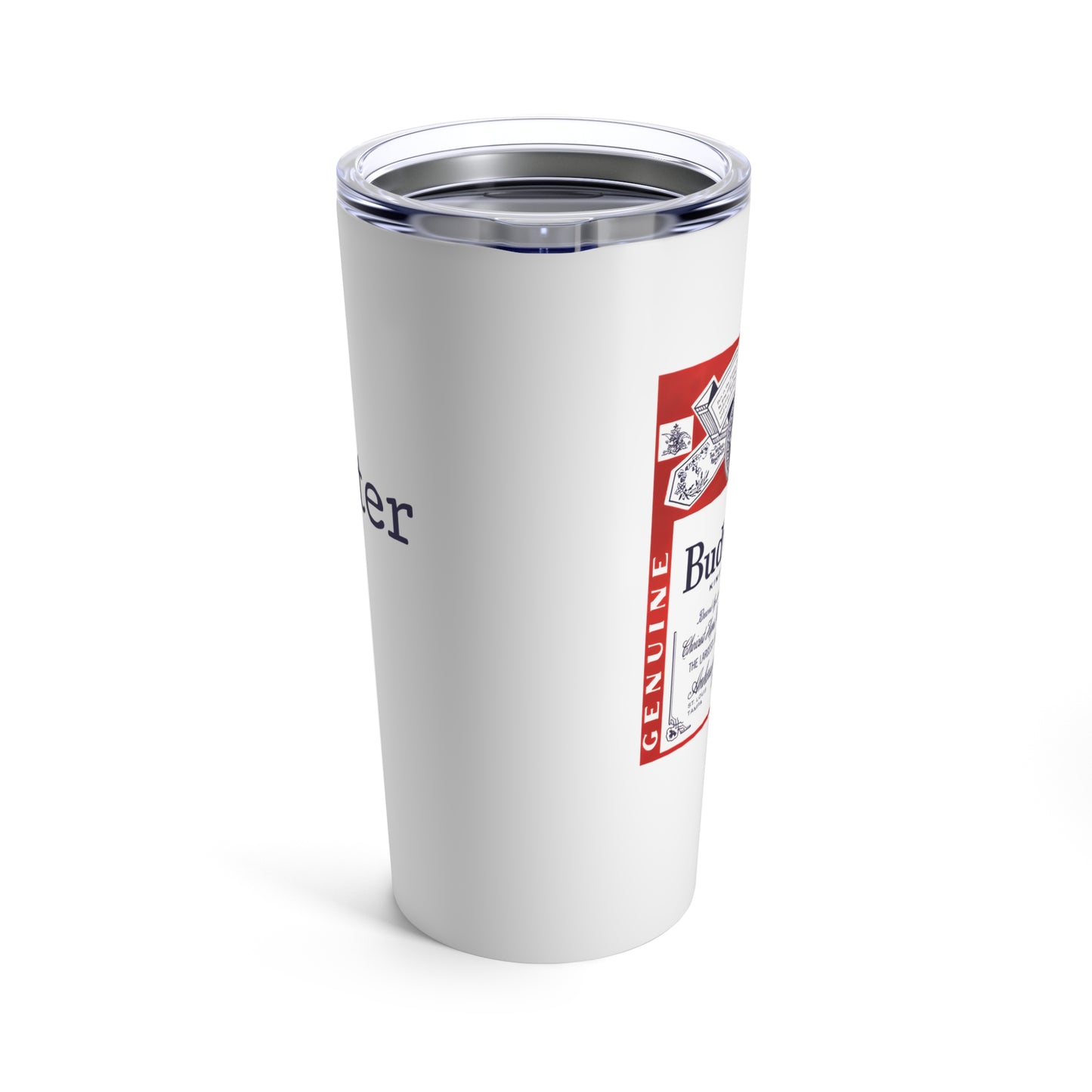 Personalized Budweiser 20oz Travel Mug Tumbler