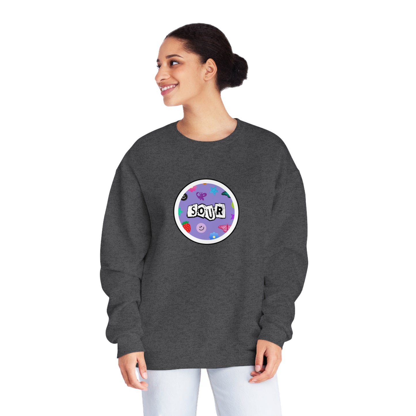 Olivia Rodrigo Sour - NuBlendĀ® Crewneck Sweatshirt