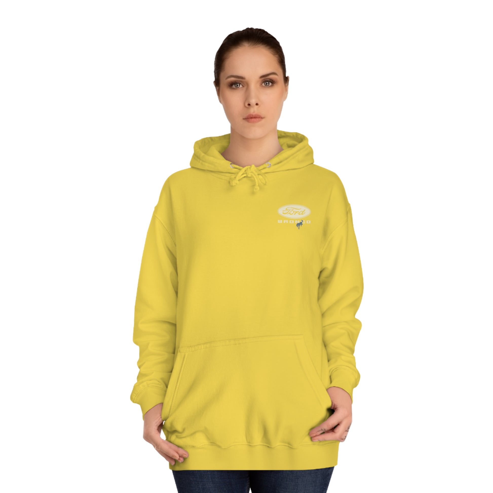 Ford Bronco Unisex College Hoodie - Classic Vintage