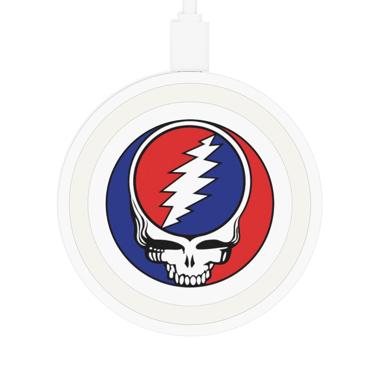 Grateful Dead Steal Your Face Wireless Phone Charging Pad