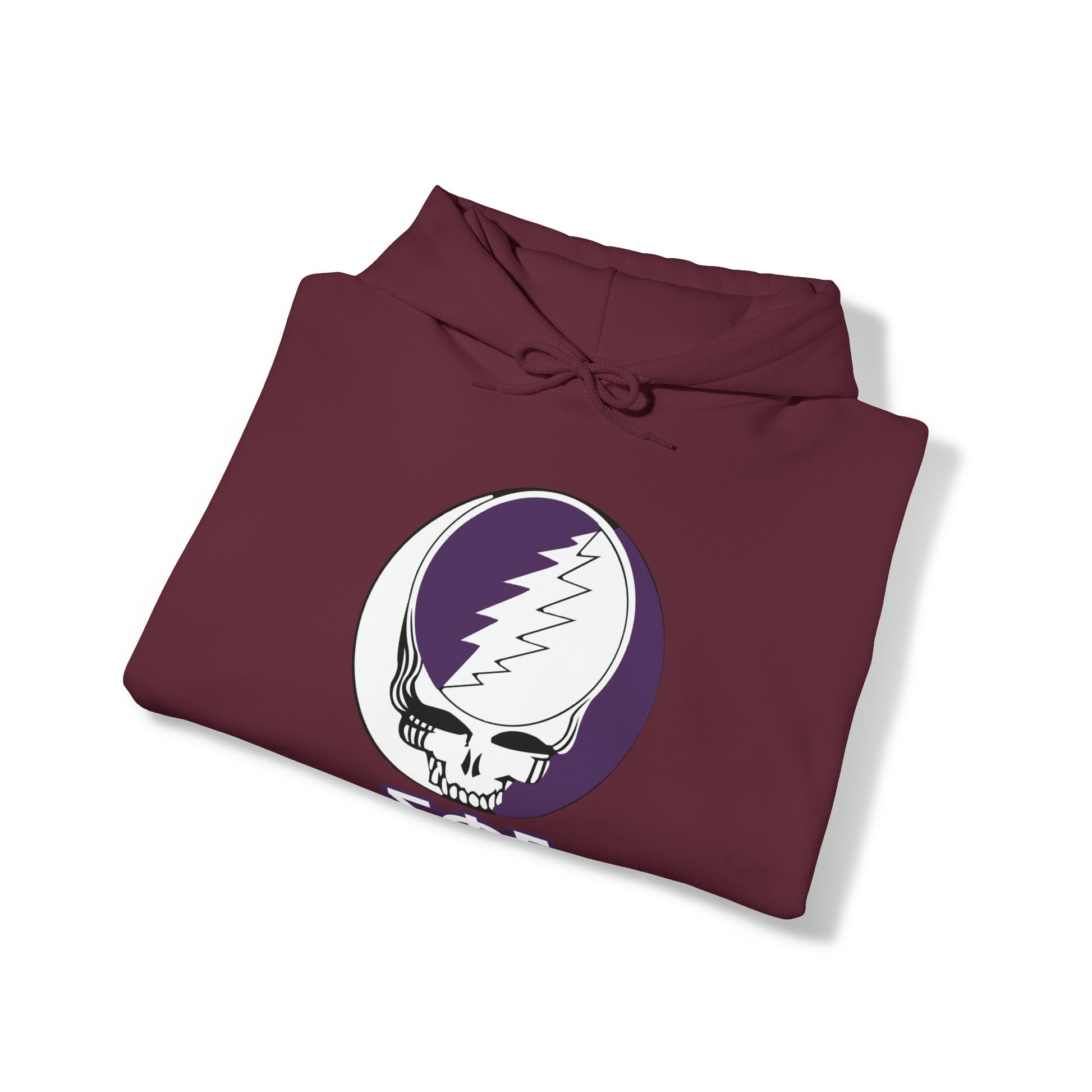 Personalized Sigma Phi Epsilon Grateful Dead Unisex Heavy Blend Hoodie - Hooded Sweatshirt - Add