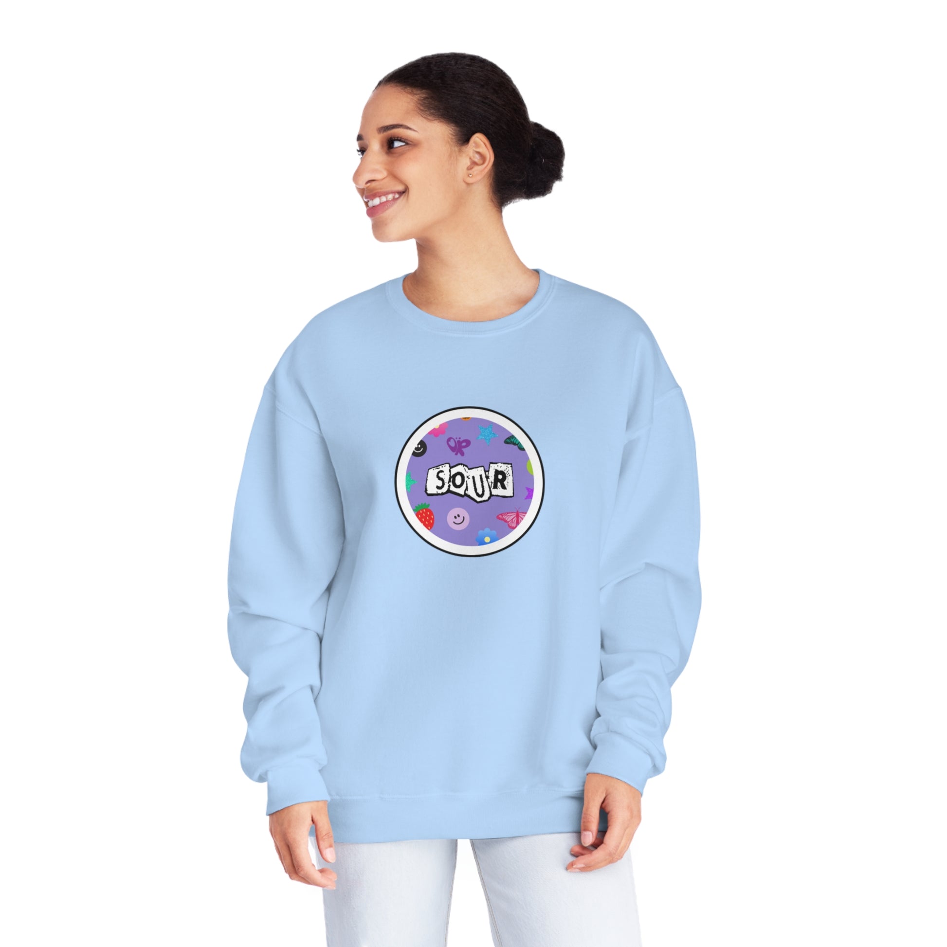 Olivia Rodrigo Sour - NuBlendĀ® Crewneck Sweatshirt