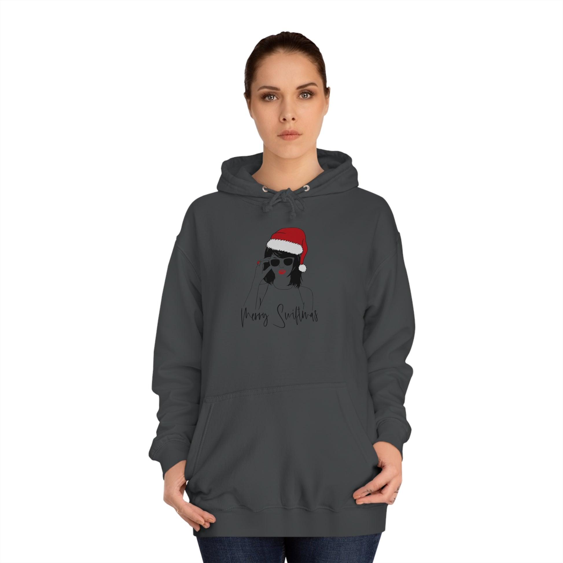 Taylor Swift Santa Merry Christmas Hoodie -