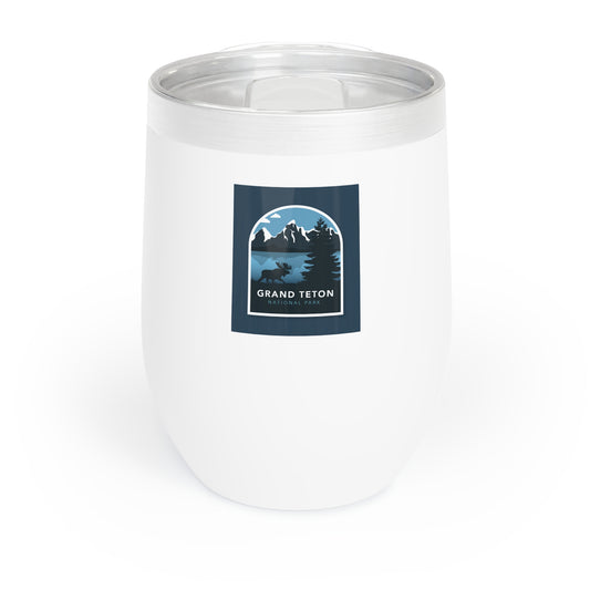 Grand Teton National Park Wine Tumbler
