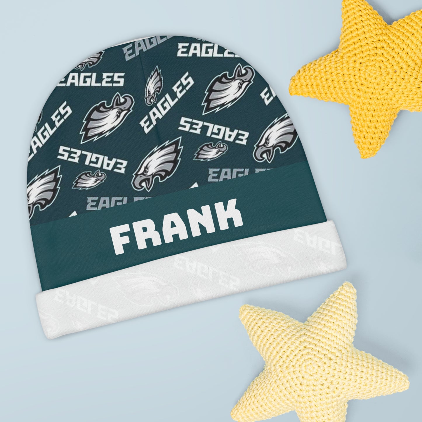 Philadelphia Eagles Baby Beanie (AOP)