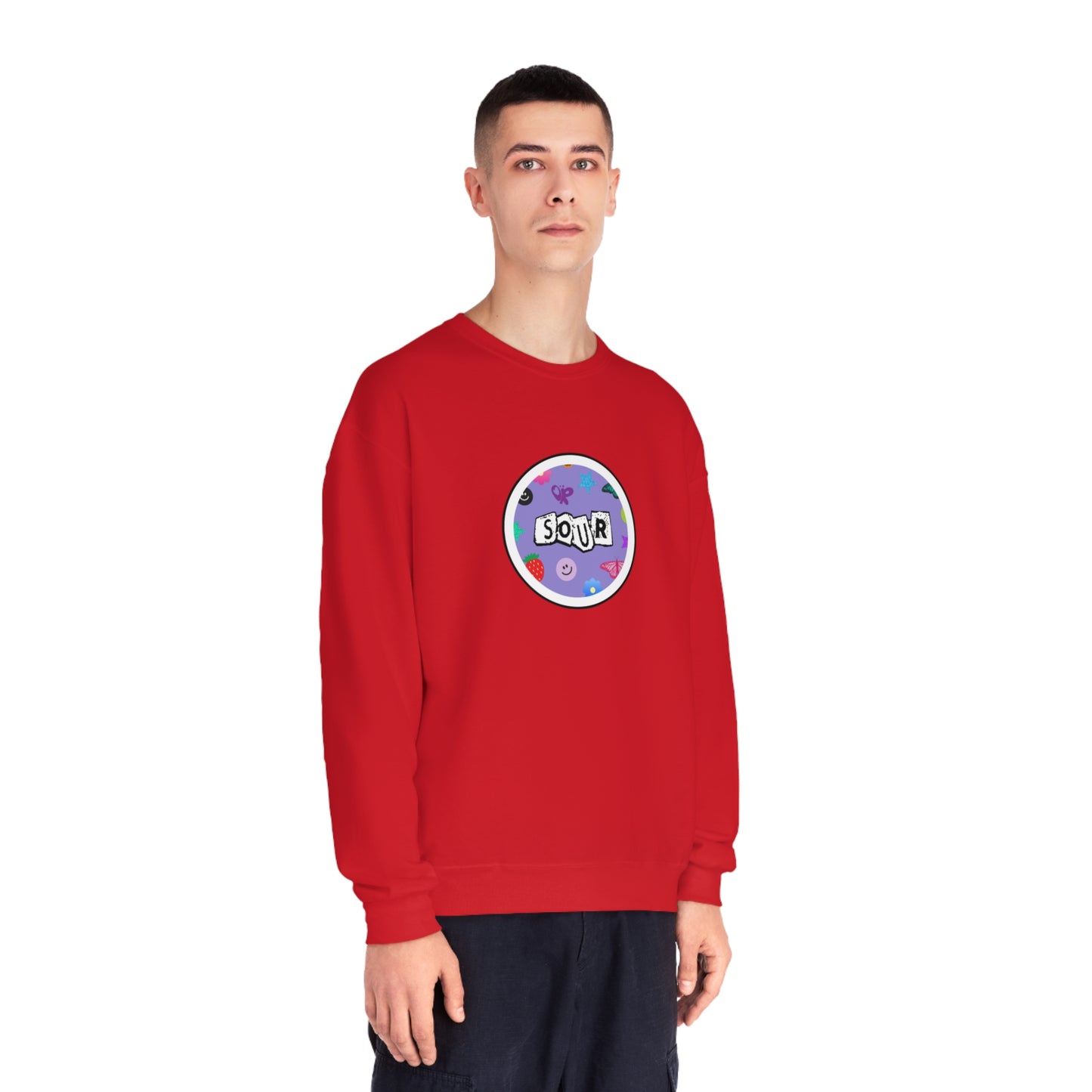 Olivia Rodrigo Sour - NuBlendĀ® Crewneck Sweatshirt