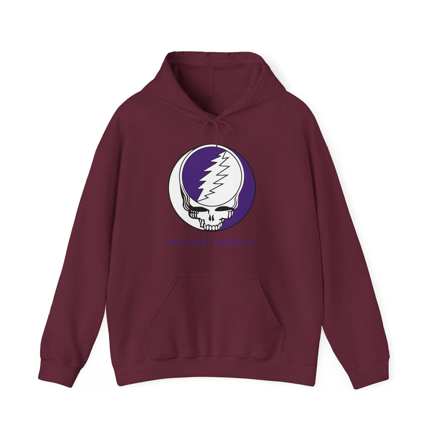 York University Grateful Dead Unisex Heavy Blend Hoodie - NYU